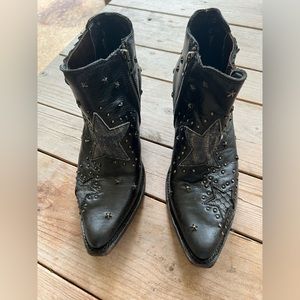 Liberty Black Ankle Boot size 10